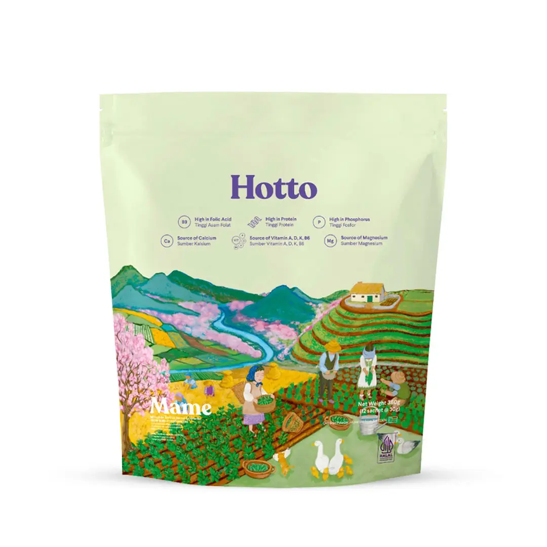 Harga hotto mame 1 pouch new