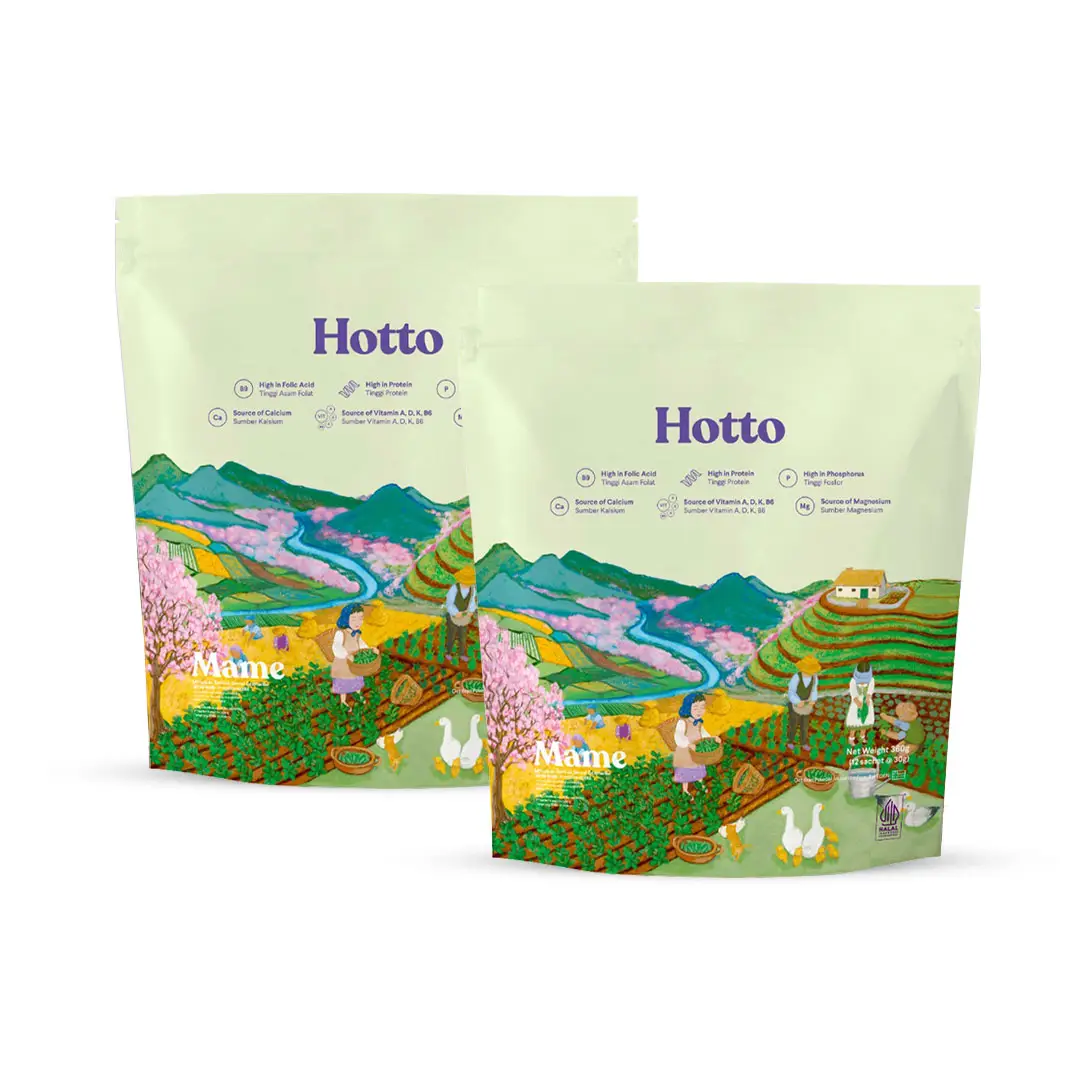 Harga hotto mame 2 pouch new