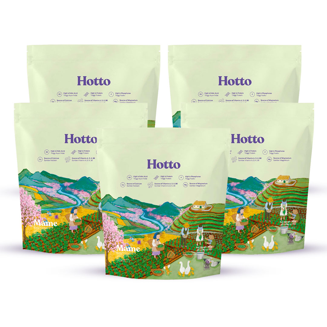 Harga hotto mame 5 pouch