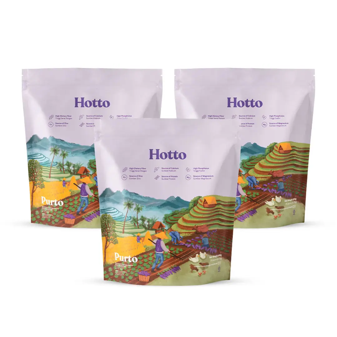 Harga hotto purto 3 pouch